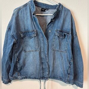 Vera Moda Button Front Denim Jacket
